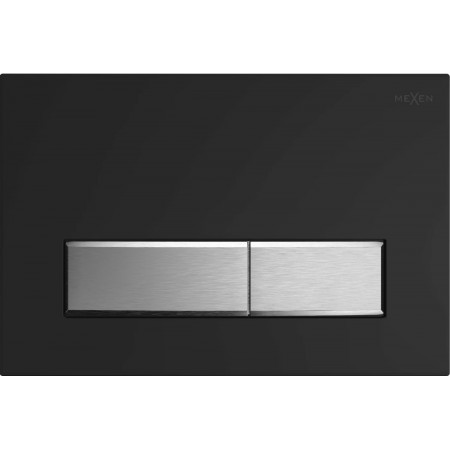 Кнопка змиву для інсталяції MEXEN FENIX 09 BLACK CHROME