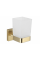 Склянка для зубних щіток MEXEN VOX BRUSHED GOLD *