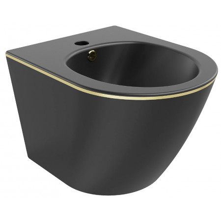 Підвісне біде MEXEN LENA BLACK MATT GOLD EDGE *