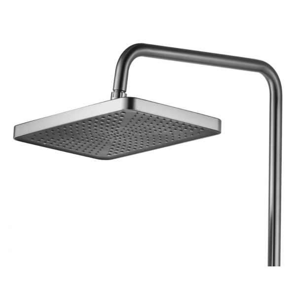 Душовий гарнітур REA HELIX NICKEL BRUSHED матовий нікель з виливом *
