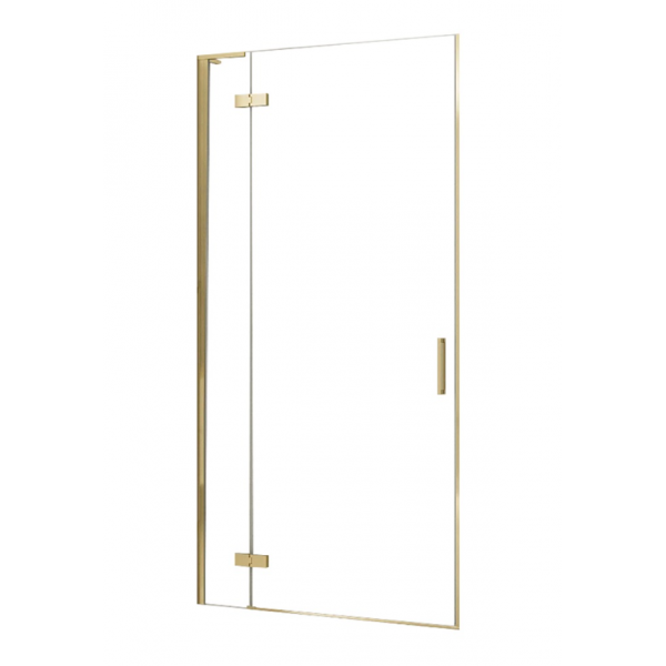 Душові двері REA HUGO 80 BRUSHED GOLD