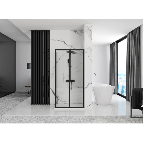 Душова кабіна REA RAPID FOLD 80x80 BLACK
