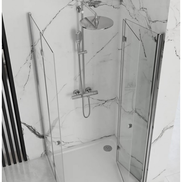 Душова кабіна REA FOLD N2 80х80 CHROME