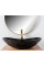 Умивальник (раковина) REA ROYAL 60 BLACK MARBLE MATТ накладний