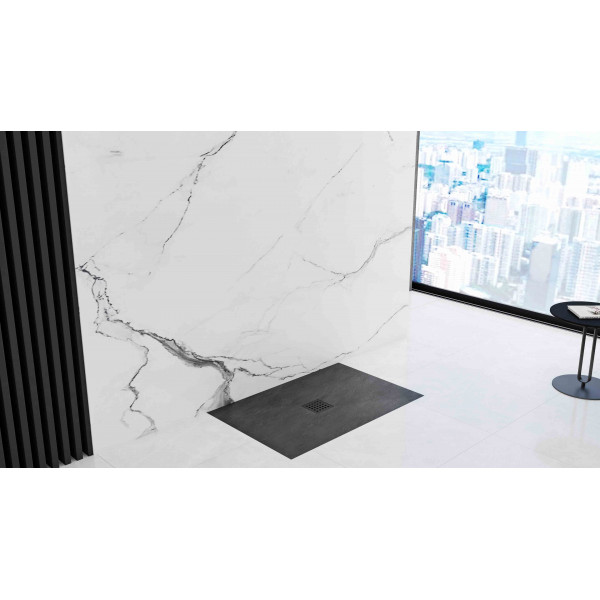 Душовий піддон REA ROCK 90x120 BLACK