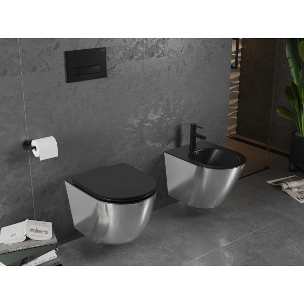 Підвісне біде MEXEN LENA SILVER BLACK MATT