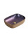 Умивальник (раковина) MEXEN RITA GOLD VIOLET накладний