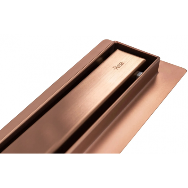 Трап для душу REA NEO 60 SLIM PRO BRUSHED COPPER *