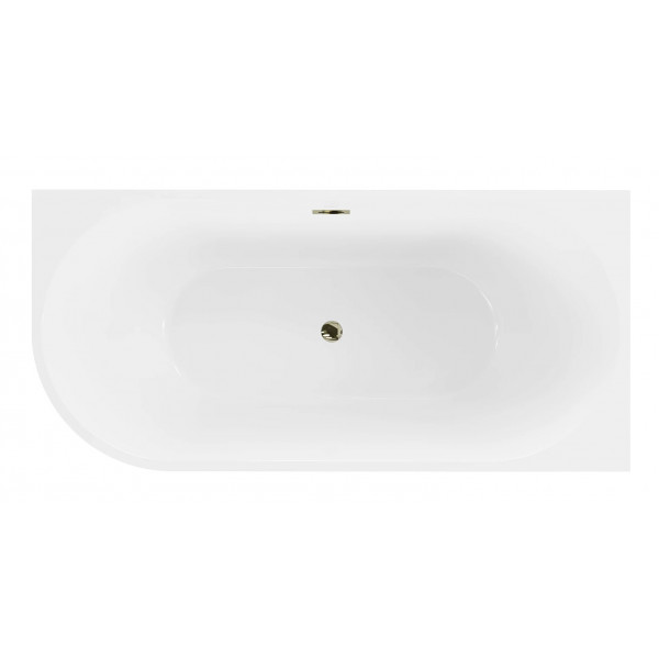 Ванна кутова MEXEN MIA 170x80 WHITE-G акрилова права