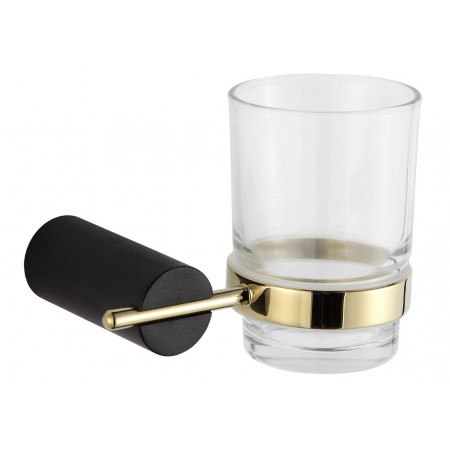 Склянка для зубних щіток MEXEN ARON BLACK GOLD *