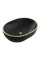Умивальник (раковина) MEXEN VIKI BLACK GOLD EDGE накладний *