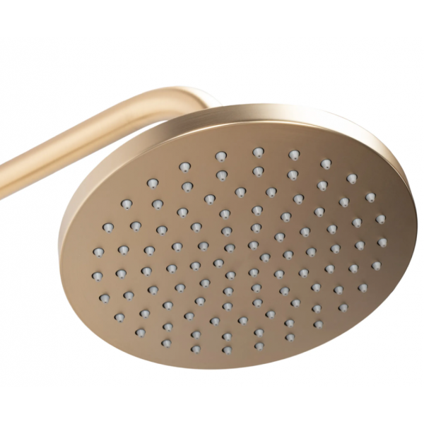 Душовий гарнітур REA LUIS BRUSHED GOLD матове золото з виливом