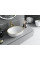Умивальник (раковина) MEXEN VIKI WHITE GOLD EDGE накладний