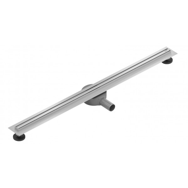 Трап для душу MEXEN FLAT 120 SLIM 360° сталь