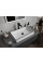 Умивальник (раковина) MEXEN NADIA 60 WHITE BLACK EDGE накладний