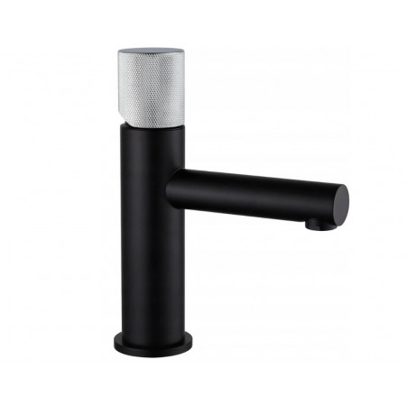 Змішувач для раковини (умивальника) MEXEN ELBA ONE BLACK CHROME низький