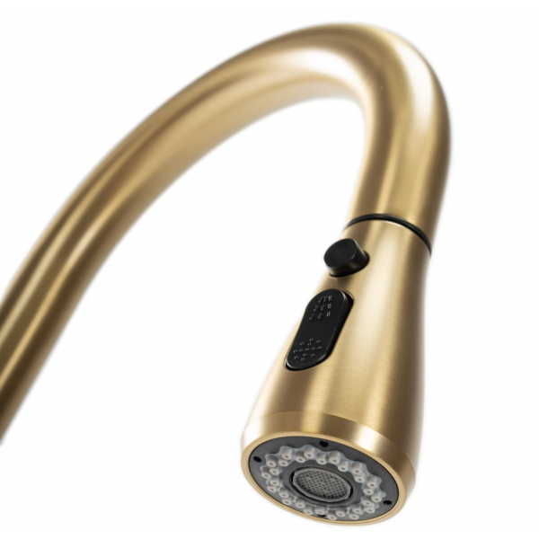 Змішувач для кухні REA MILD BRUSHED GOLD матове золото