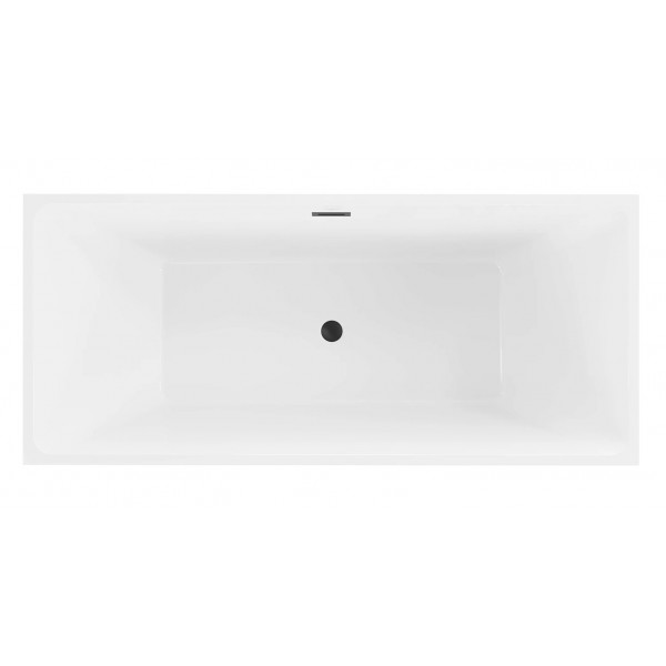 Ванна окрема MEXEN LITA 170x75 BLACK WHITE-B акрилова