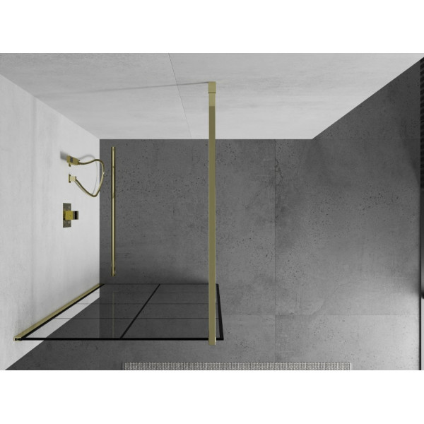 Душова стінка MEXEN KIOTO 90 LOFT GOLD