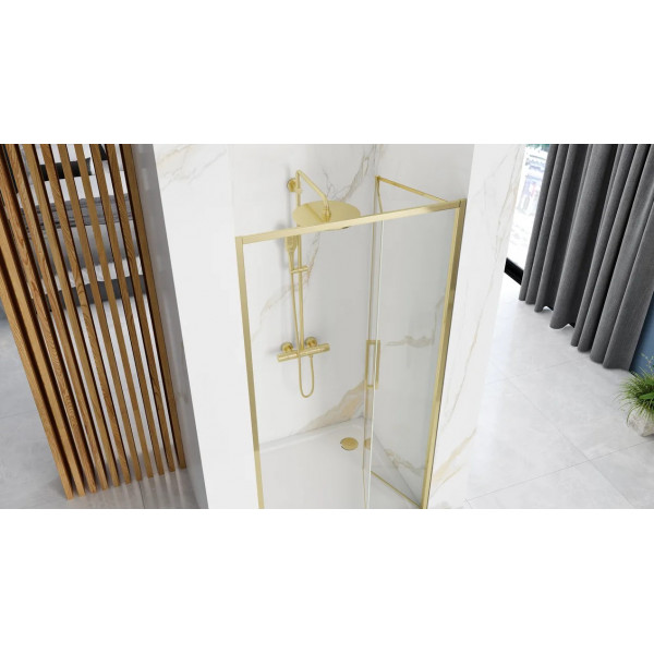 Душові двері REA RAPID FOLD 80 GOLD