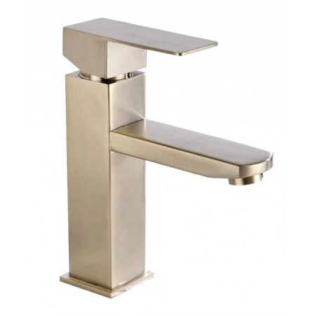 Змішувач для раковини (умивальника) MEXEN EMMA BRUSHED GOLD низький