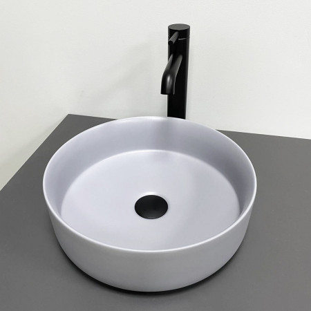 Умивальник (раковина) VBI PRATO LIGHT GREY MATT накладний
