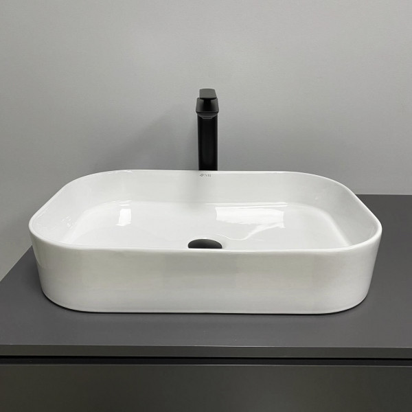 Умивальник (раковина) VBI VESTONE 55 WHITE накладний