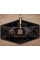 Умивальник (раковина) REA VEGAS BLACK MARBLE SHINY накладний чорний
