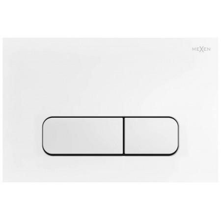 Кнопка змиву для інсталяції MEXEN FENIX 02 WHITE GLOSSY