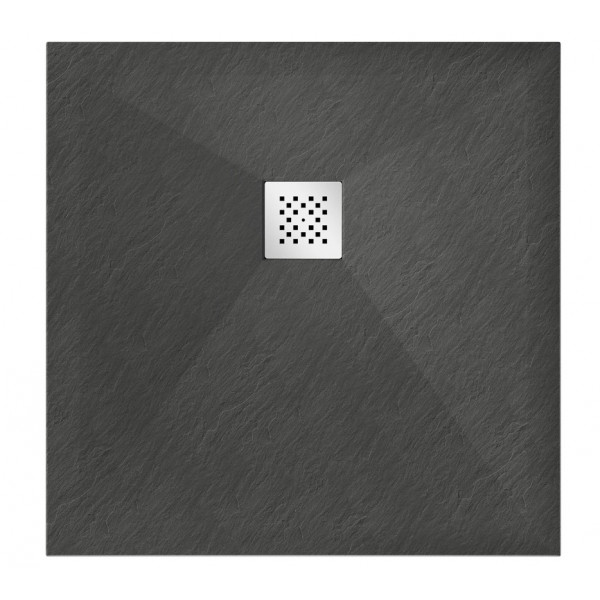 Душовий піддон MEXEN STONE+ 80x80 ANTHRACITE
