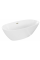 Ванна окрема MEXEN ERIS 170х85 WHITE-G акрилова *