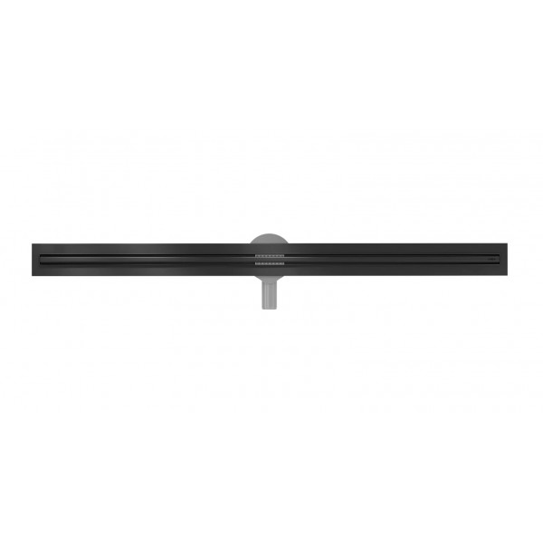 Трап для душу MEXEN FLAT 160 SLIM BLACK 360 ° чорний