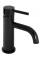 Змішувач для раковини (умивальника) REA LUNGO BLACK GLOSSY чорний *