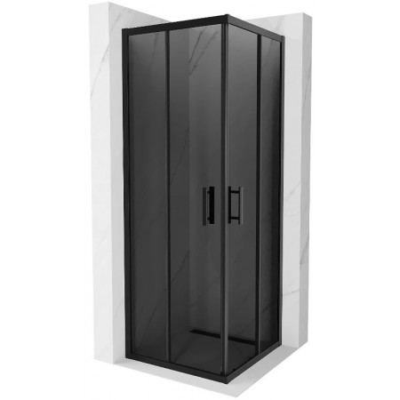Душова кабіна MEXEN RIO 70х70 GRAPHITE BLACK квадратна *