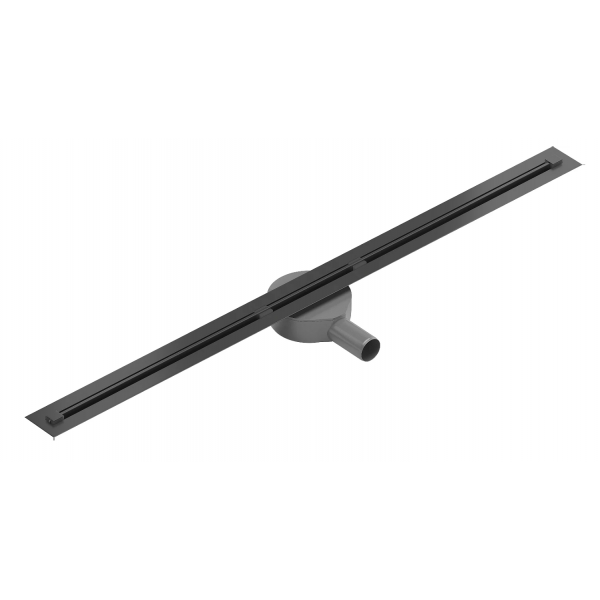 Трап для душу MEXEN FLAT 80 SUPER SLIM BLACK 360 ° чорний