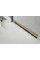 Трап для душу MEXEN FLAT 120 WALL GOLD 2в1 настінний золотий