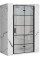 Душові двері REA MOLIER 80 BLACK