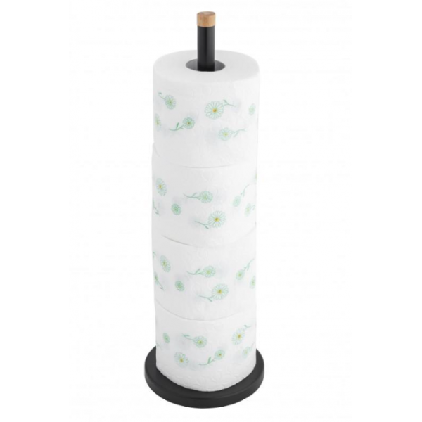 Стійка для туалетного паперу YOKA SP1 BLACK BAMBOO