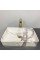 Умивальник (раковина) VBI TRIEST 50 STAINS GLOSSY накладний