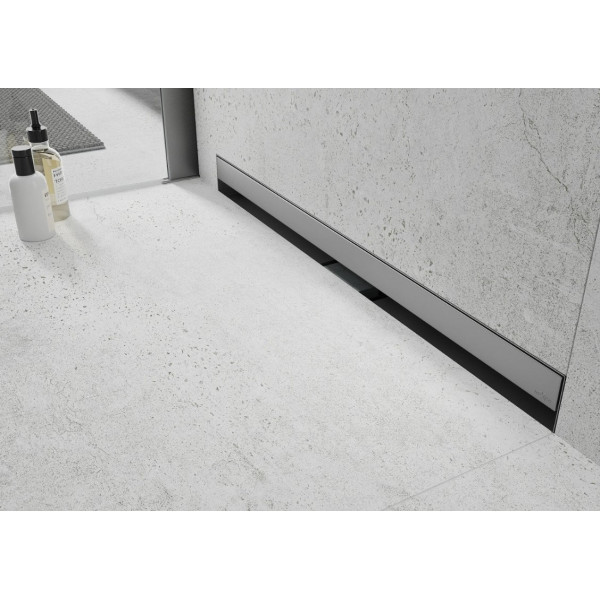Трап для душу MEXEN FLAT 110 WALL 2в1 настінна сталь