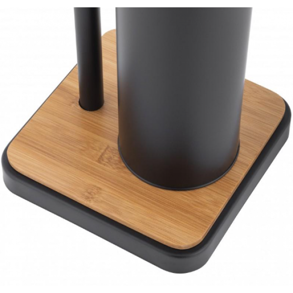 Стійка для йоржика та туалетного паперу YOKA DYKA BLACK BAMBOO