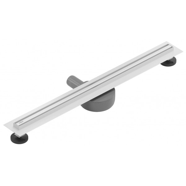 Трап для душу MEXEN FLAT 60 SLIM WHITE 360° білий