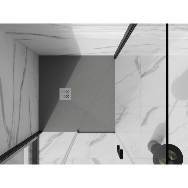 Душовий піддон MEXEN STONE+ 90x90 GREY