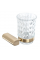 Склянка для зубних щіток REA 322224B BRUSHED GOLD