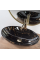 Умивальник (раковина) REA PAMELA BLACK MARBLE SHINY накладний