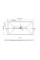 Душовий піддон MEXEN TORO 180x70 WHITE