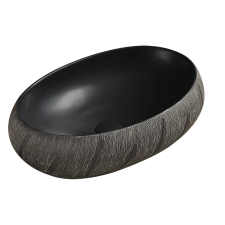 Умивальник (раковина) MEXEN ABRIL BLACK MATT накладний