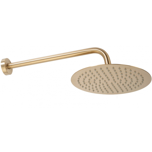 Душова система REA LUNGO BRUSHED GOLD + BOX прихованого монтажу