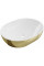 Умивальник (раковина) MEXEN VIKI GOLD WHITE накладний