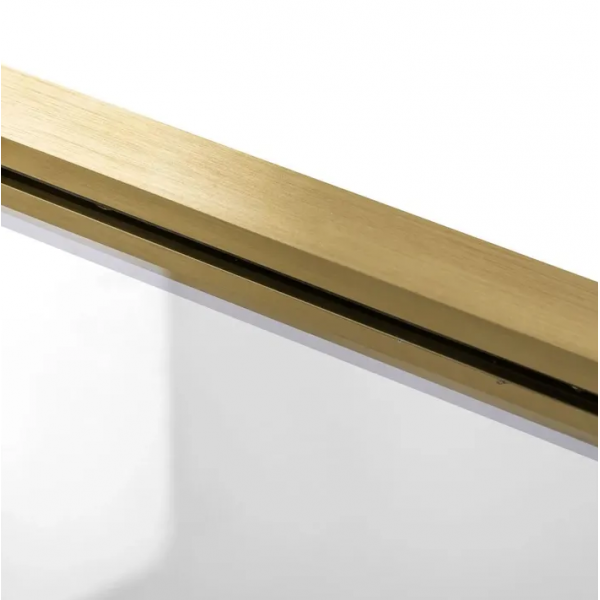 Душова стінка REA AERO 100 BRUSHED GOLD